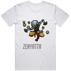 Zenyatta T Shirt Overwatch Video Game Spray Tee Unisex Apparel T Shirt