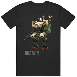 Bastion Overwatch Defensive Hero Video Game Tee Unisex Apparel T Shirt