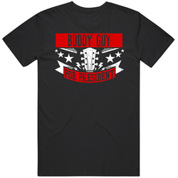 Buddy Guy For President Guitarist Music Player Election Parody Fan T Shirt