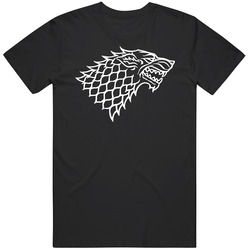 Stark Direwolf Game Of Thrones Black Season 6 T Shirt Stark Direwolf Game Of Thrones Black Season 6 T Shirt