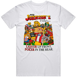 Big Johnson Liquor And Poker Funny Trending Casino T Shirt