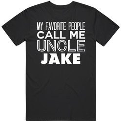 Favorite Uncle Jake Trendy Cool Name T Shirt