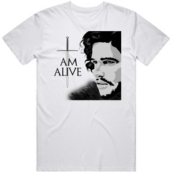 I Am Alive Game Of Thrones Shirt,jon Snow Shirt,game Of Thrones Tee,gift T Shirt I Am Alive Game Of Thrones Shirt,jon Snow Shirt,game Of Thrones Tee,gift T Shirt