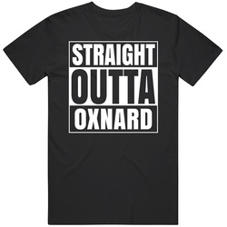 Straight Outta Oxnard California City Parody T Shirt