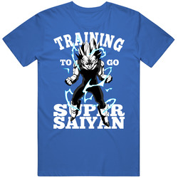 Training T G Sp Saiyan Vegeta Blue T Shirt