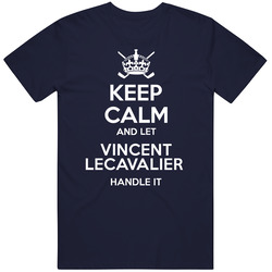 Keep Calm And Let Vincent Lecavalier Handle It Tampa Bay Hockey Player Sports Fan T Shirt