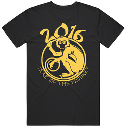 2016 Year Of The Monkey Funny Chinese New Year T Shirt