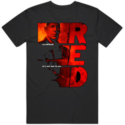 Red Bruce Willis Action Movie T Shirt Red Bruce Willis Action Movie T Shirt