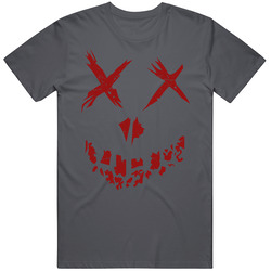 Suicide Squad Smile Jared Charcoal T Shirt