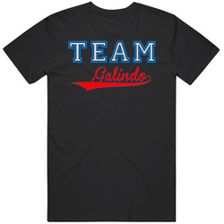 Team Galindo Custom Graphic Sports Last Name Family Reunion T Shirt