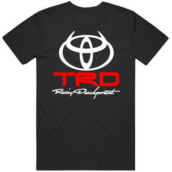 New T-Shirt Horn Devil TRD Toyota Racing Development Mens Tee Size S To 6XL T Shirt