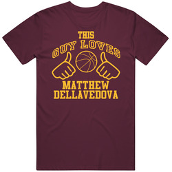 Matthew Dellavedova This Guy Loves Heart Cleveland Basketball T Shirt