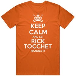 Keep Calm And Let Rick Tocchet Handle It Philadelphia Hockey Player Sports Fan T Shirt