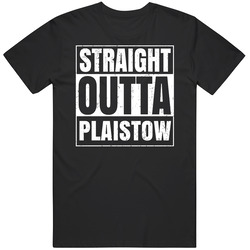 Straight Outta Plaistow New Hampshire City Compton Parody Grunge T Shirt
