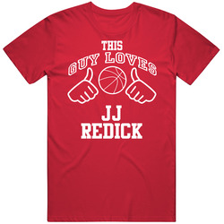 Jj Redick This Guy Loves Heart Los Angeles La Basketball T Shirt