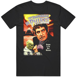 The Abominable Dr Phibes Cult Horror Movie Vincent Price T Shirt The Abominable Dr Phibes Cult Horror Movie Vincent Price T Shirt
