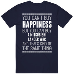 Buy A Mitsubishi Lancer Wrc Happiness Car Lover T Shirt