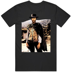 The Man With No Name Cowboy Western Movies Clint Eastwood T Shirt The Man With No Name Cowboy Western Movies Clint Eastwood T Shirt