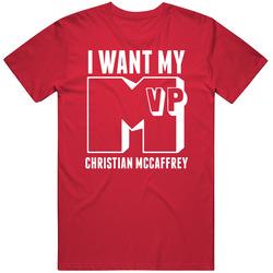 I Want My Mvp Christian Mccaffrey Stanford College Athlete T Shirt