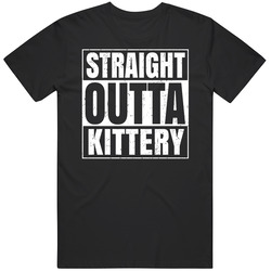Straight Outta Kittery Maine City Compton Parody Grunge T Shirt