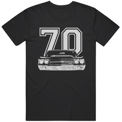 1970 Chevelle Grill Year Dark T Shirt