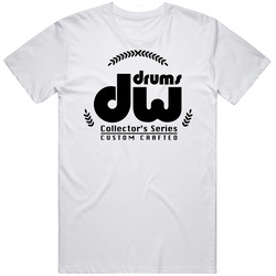 New Tee T-Shirt Dw Drums Collectors Series Custom Crafted Mens Size S To 5XL T Shirt