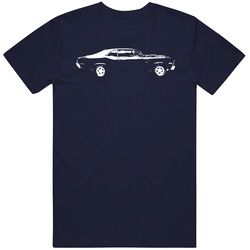 1971 Nova Side View Dark Color T Shirt