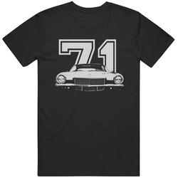 1971 Camaro Ss Grill With Year Dark T Shirt