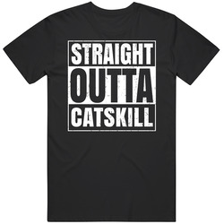 Straight Outta Catskill New York City Compton Parody Grunge T Shirt