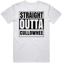Straight Outta Cullowhee North Carolina City Compton Parody T Shirt