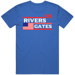 Rivers Gates San Diego For President 2016 Football Election Parody T Shirt