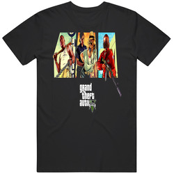 Grand Theft Auto 5 Gta Black T Shirt