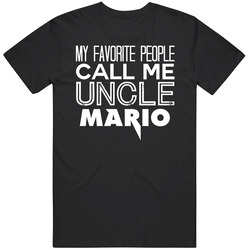 Favorite Uncle Mario Trendy Cool Name T Shirt Favorite Uncle Mario Trendy Cool Name T Shirt