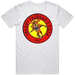 Five Nights At Freddy's Foxy White T Shirt