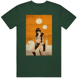 Luke Skywalker Vintage Comics T Shirt