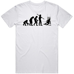 The Evolution Of Giant Slalom Ski Racing Fun Sports T Shirt