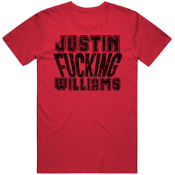 Justin Fcking Williams Carolina Hockey Player Sports Fan Cool T Shirt