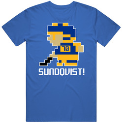 Oskar Sundqvist # 70 Tecmo St Louis Hockey Athlete Fan T Shirt