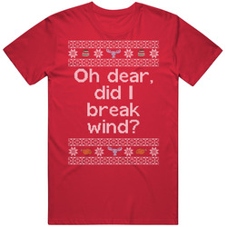 Did I Break Wind National Lampoons Christmas Vacation Quote Food Knit T Shirt Did I Break Wind National Lampoons Christmas Vacation Quote Food Knit T Shirt