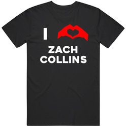 I Heart Zach Collins Portland Basketball Team Fan T Shirt