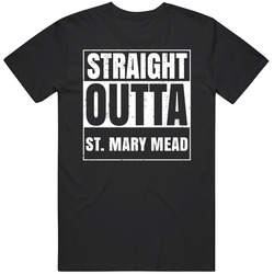 Straight Outta St. Mary Mead Fictional Places Parody T Shirt