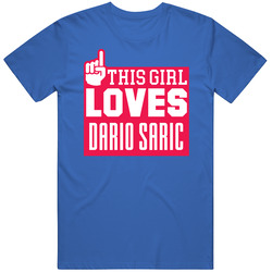 Dario Saric #9 Philadelphia Basketball This Girl Loves Team Fan Sports T Shirt