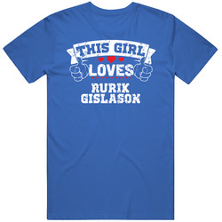 Rurik Gislason This Girl Loves Iceland World Cup 2018 Football Fan T Shirt