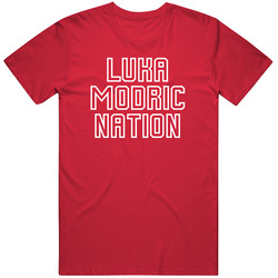 Luka Modric Nation Croatia World Cup 2018 Soccer Fan T Shirt