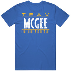Javale Mcgee Live Love Golden State Basketball Team Fan Sports T Shirt