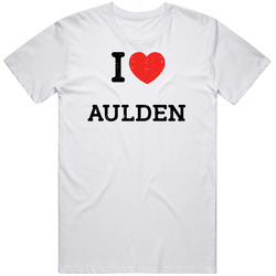 I Love Heart Aulden First Name Worn Look T Shirt I Love Heart Aulden First Name Worn Look T Shirt