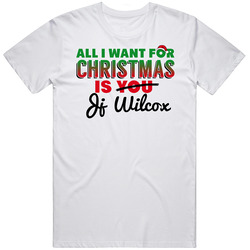 All I Want For Christmas Is Jj Wilcox Dallas Football Fan T Shirt All I Want For Christmas Is Jj Wilcox Dallas Football Fan T Shirt