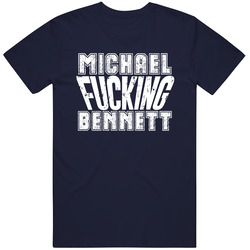 Fcking Michael Bennett Seattle Football Team Favorite Player Fan T Shirt Fcking Michael Bennett Seattle Football Team Favorite Player Fan T Shirt