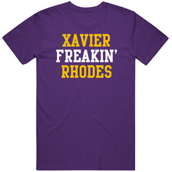 Xavier Freakin' Rhodes Minnesota Football Player Cool Fan T Shirt Xavier Freakin' Rhodes Minnesota Football Player Cool Fan T Shirt