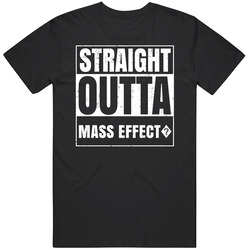 Straight Outta Mass Effect? Fictional Places Parody T Shirt Straight Outta Mass Effect? Fictional Places Parody T Shirt